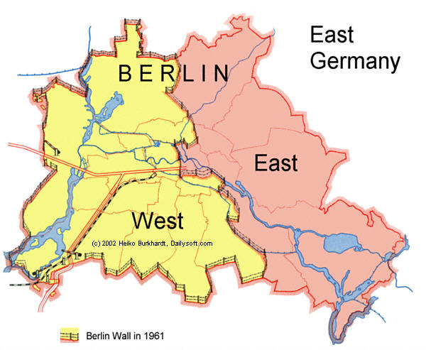 Map Of Berlin