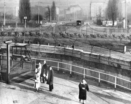 Berlin Wall Potsdamer Platz, 60s