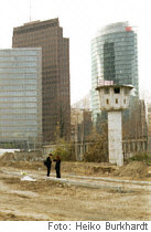 Watchtower at Potsdamer Platz, Berlin 2000