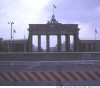 Berlin Wall Brandenburg Gate 1974